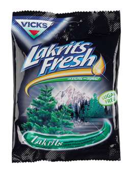 LOPPUKurkkupastilli Vicks vahv lakritsi 60g/pss