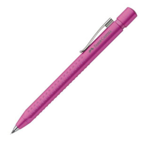 Kuulakärkikynä Faber-Castell Grip 2011 M pinkki varsi