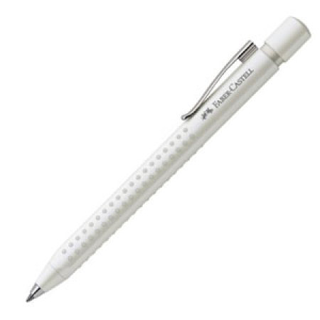 Kuulakärkikynä Faber-Castell Grip 2011 M valkoinen varsi
