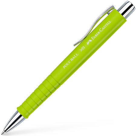 Kuulakärkikynä Faber-Castell Poly Ball XB limetti