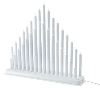 Kynttelikkö valkoinen