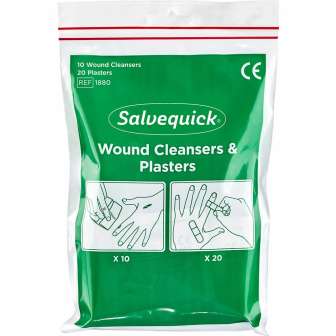 Laastari- ja haavapyyhepussi