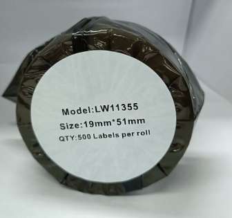 LabelWriter 19x51mm musta