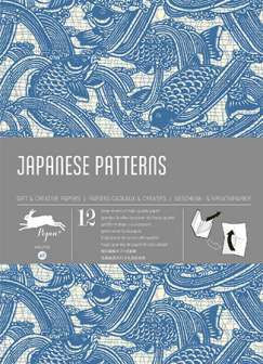 Lahja- ja askartelupaperi Japanese Patterns