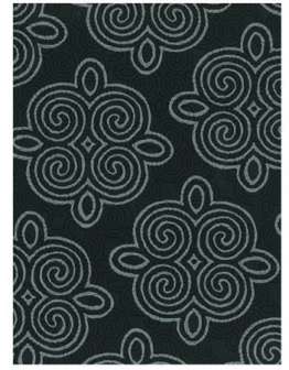 Lahjapaperi hopea/musta mitat 57 cm x 100 m