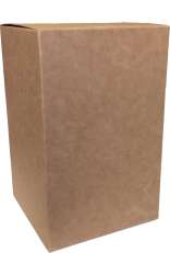 Lahjarasia ruskea 120x120x190mm