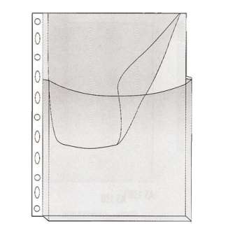 Läppätasku A4 sivuvekillä PVC vahvuus 0,18 mm