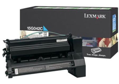 Värikasetti laser Lexmark 15G042C Optra C752/C762  cyan