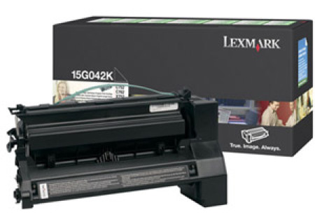 Värikasetti laser Lexmark 15G042K Optra C752/C762  musta