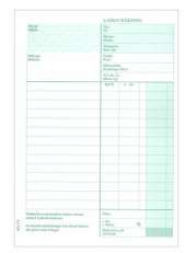 Laskulomake A5 jäljentävä