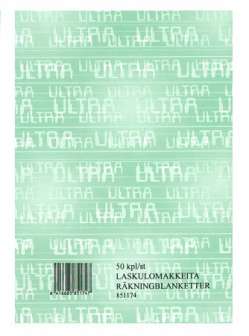 Laskulomake Ultra A5