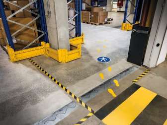 Lattiamerkintätarra Jalka