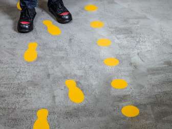 Lattianmerkintätarra Piste