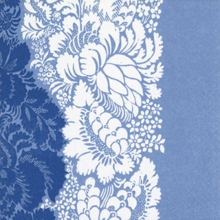 Lautasliina 24x24cm sininen Marimekko Ananas 20 kpl/pak