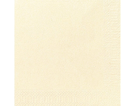 Lautasliina 33x33 cm 2-kerros vanilja 125kpl/pak 16pak/ltk
