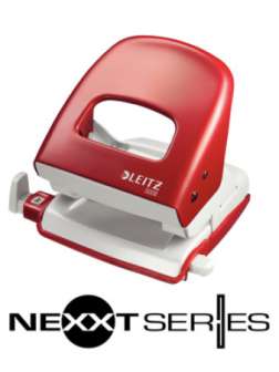 Lävistin Leitz 5008 punainen lävistää 3 mm/30 arkkia