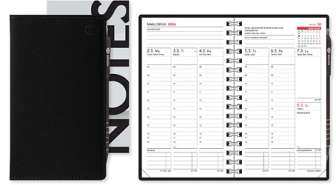 Leader musta taskukalenteri