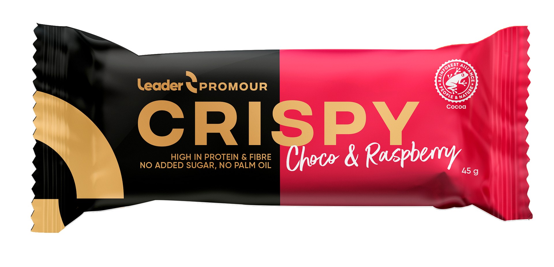 Leader Promour Crispy Chocolate & Raspberry 45 g