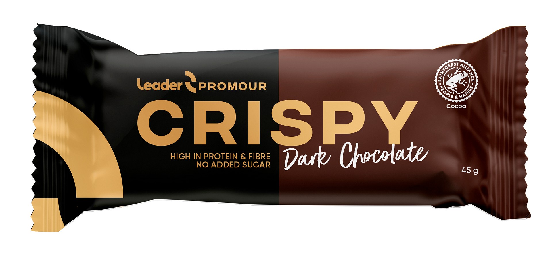 Leader Promour Crispy Dark Chocolate 45 g