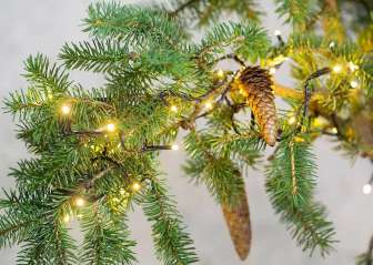 Led-valosarja 80LED lämmin valkoinen