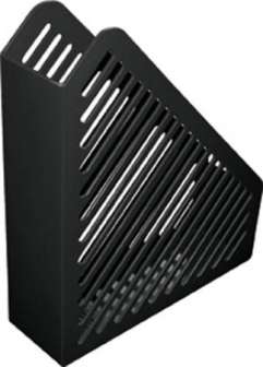 Lehtikotelo Helit A4 musta 75x251x293 mm