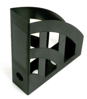 Lehtikotelo Helit Economy musta