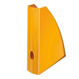 Lehtikotelo Leitz Plus WOW muovia, oranssi