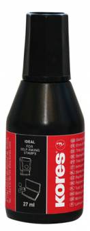 Leimasinväri Kores musta, 27 ml