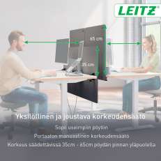 Leitz pöytäsermi 70x60 cm