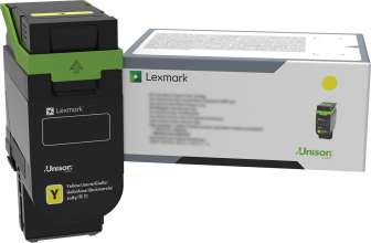 Lexmark 75M2HY0 keltainen