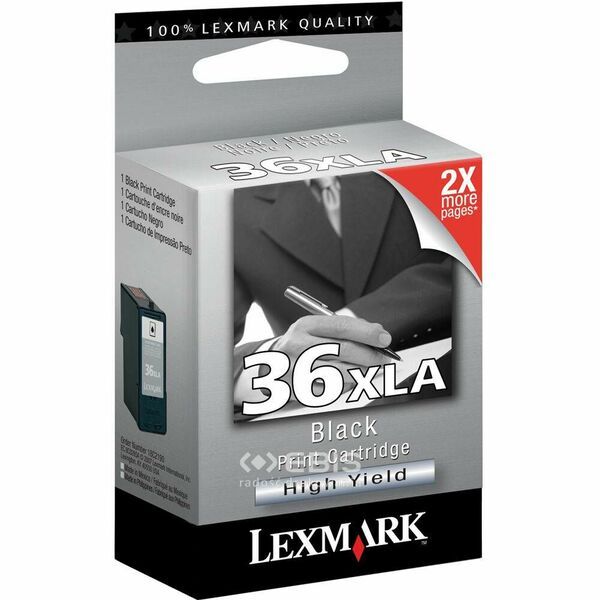 Lexmark No 36XLA musta