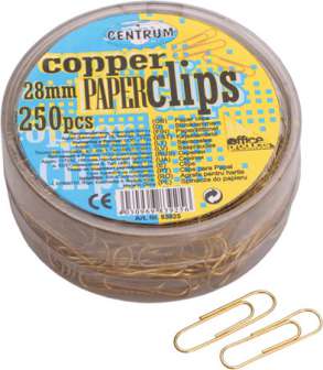 Liitin 28 mm,  250 kpl/ras kuparoitu