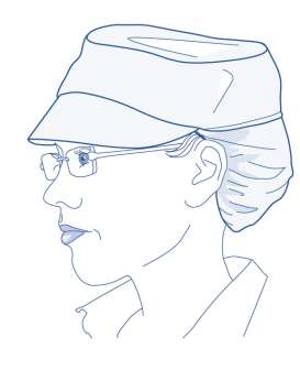 Lippalakki SELEFA hiusverkolla