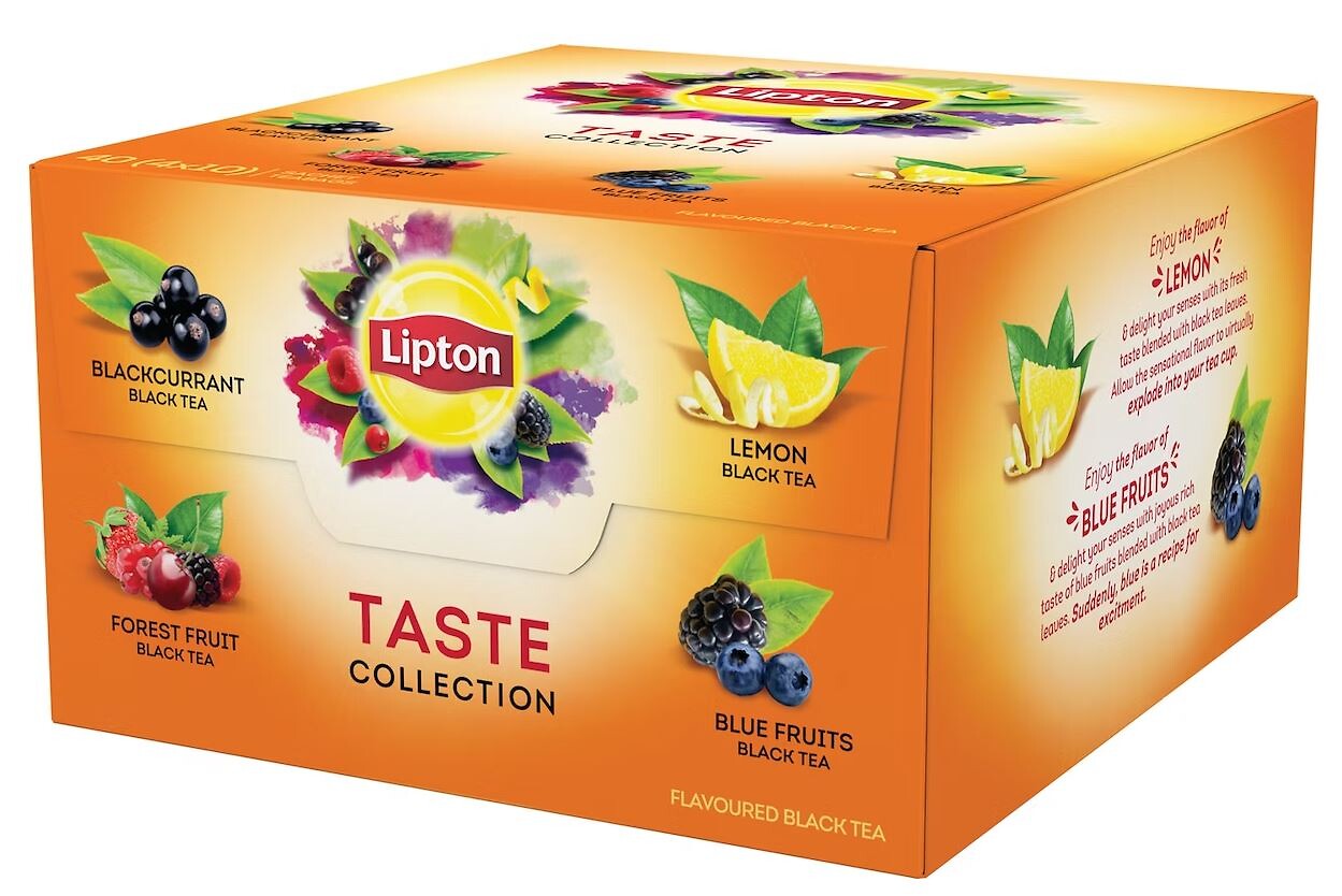 Lipton Taste Collection musta tee