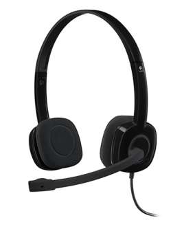 Logitech H151 kuuloke Stereo Headset musta
