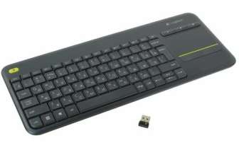 Logitech K400 KBD näppäimistö musta