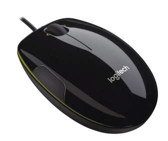 Logitech M150 optinen hiiri langallinen, musta/lime