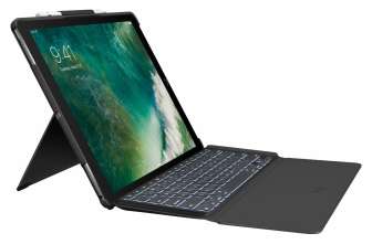 Logitech Slim Combo musta