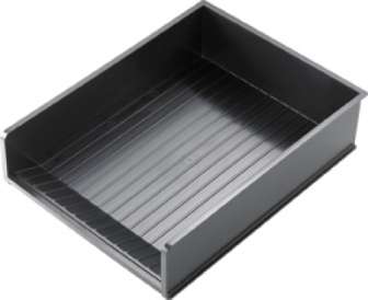 Lomakelaatikko Helit A4 musta 90 mm korkea