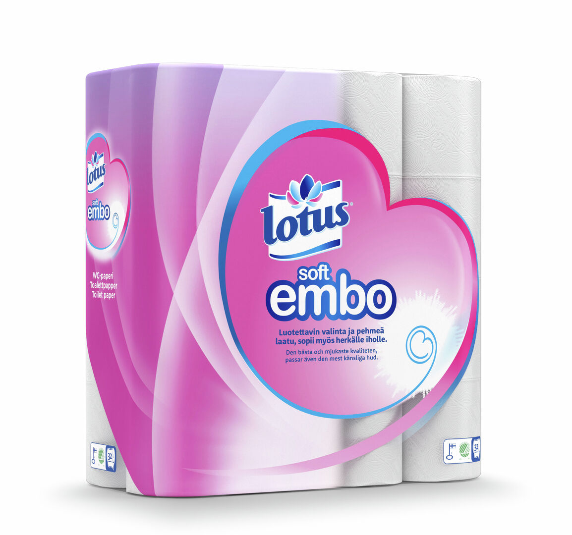 Lotus Soft Embo WC-paperi
