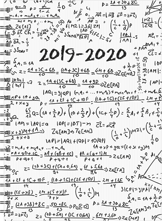 Lukuvuosikalenteri 2019-2020 Eko A5 valkoinen