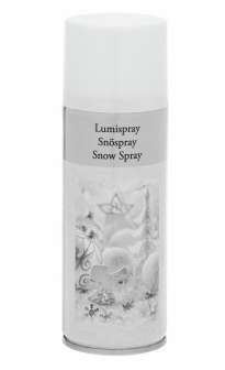 Lumispray 250ml valkoinen