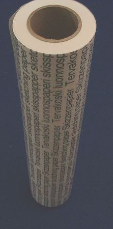 Luonnospaperi TE 25g 0,45x100m
