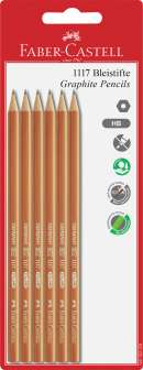 Luontolyijykynä 1117 HB 6kpl setti