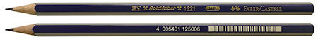 Lyijykynä Faber-Castell Gold 1221/HB 12/ras