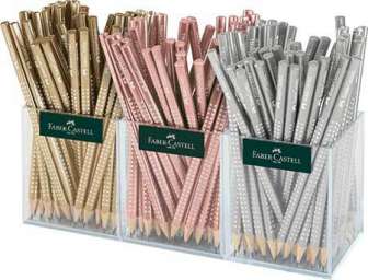 Lyijykynäsetti Faber-Castell timantti metalli 144 kpl