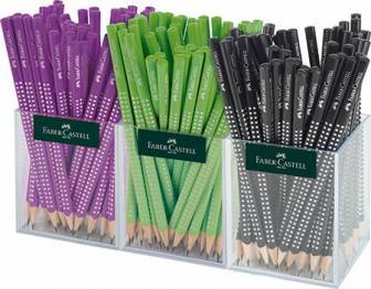 Lyijykynäsetti Faber-Castell timantti neon 3x48