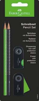 Lyijykynäsetti Faber-Castell timantti vihreä 12 kpl