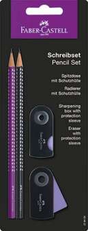 Lyijykynäsetti Faber-Castell timantti violetti