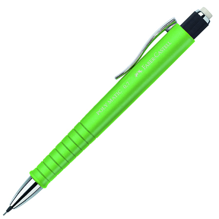 Lyijytäytekynä Faber-Castell Poly Matic 0,7mm vaaleanvihreä